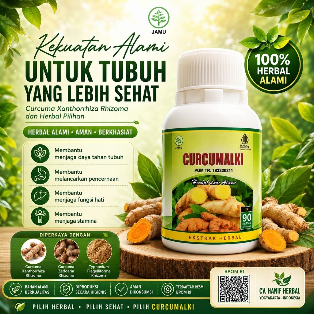 CURCUMALKI OBAT KANKER || OBAT KANKER SERVIKS