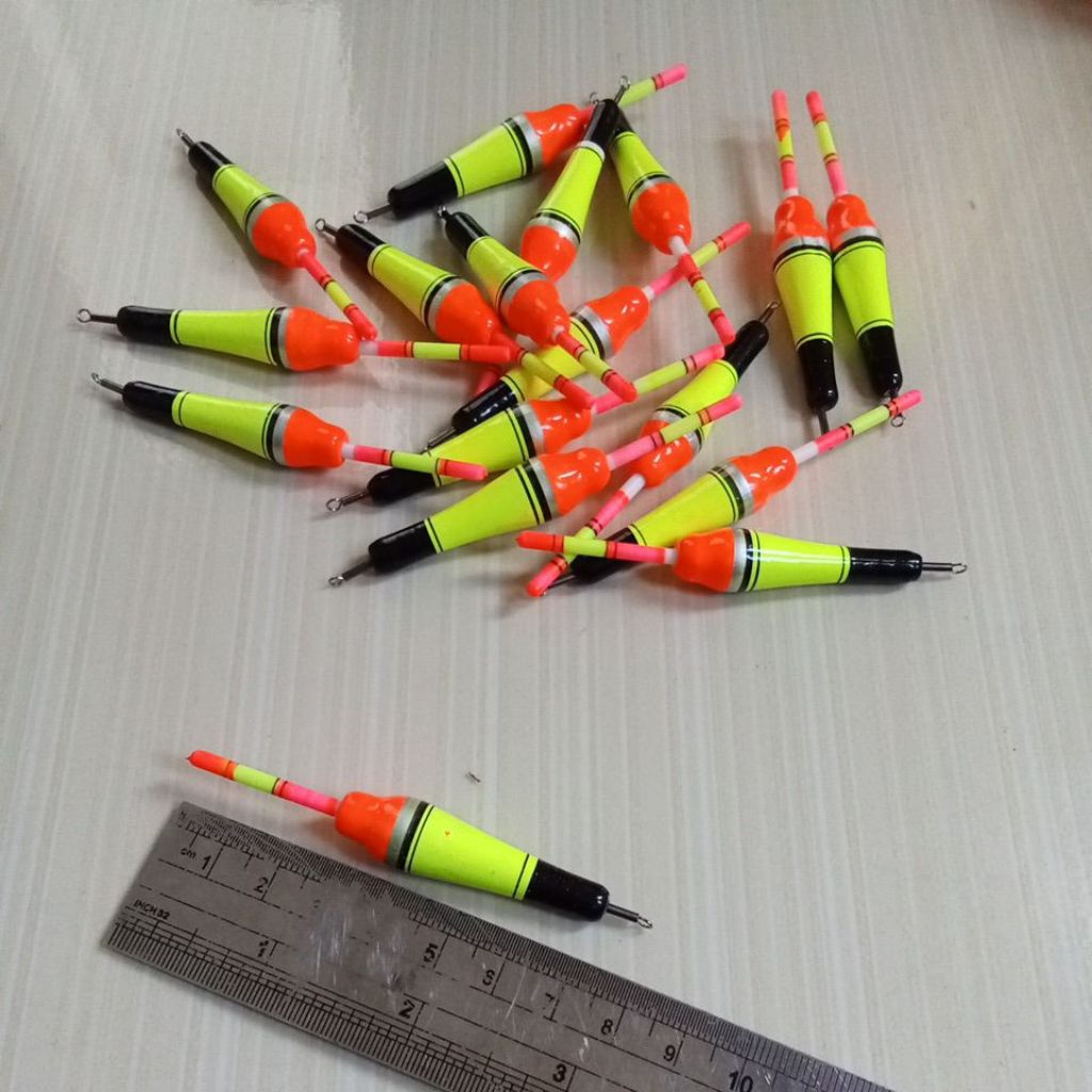 Pelampung pancing kleman starlet/kambangan kleman starlet warna hijau