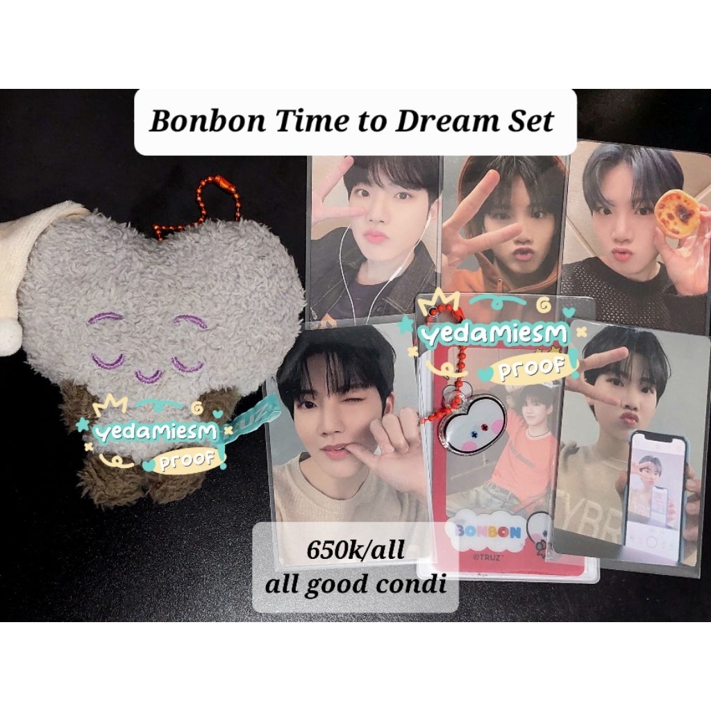 [READY STOCK INA SIAP KIRIM] OFFICIAL TRUZ BONBON IMPRESSIVE BC KR TIME TO DREAM MININI MESSAGE ENSK