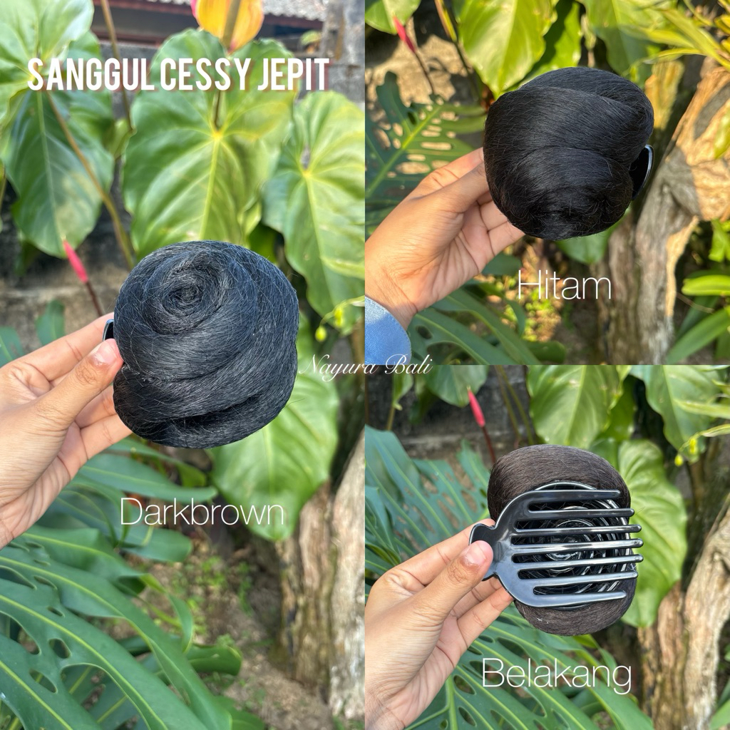 NAYURA BALI / Sanggul Cessy Jepit / Sanggul Jepit / Sanggul Modern / Sanggul Modern /Jepitan Rambut