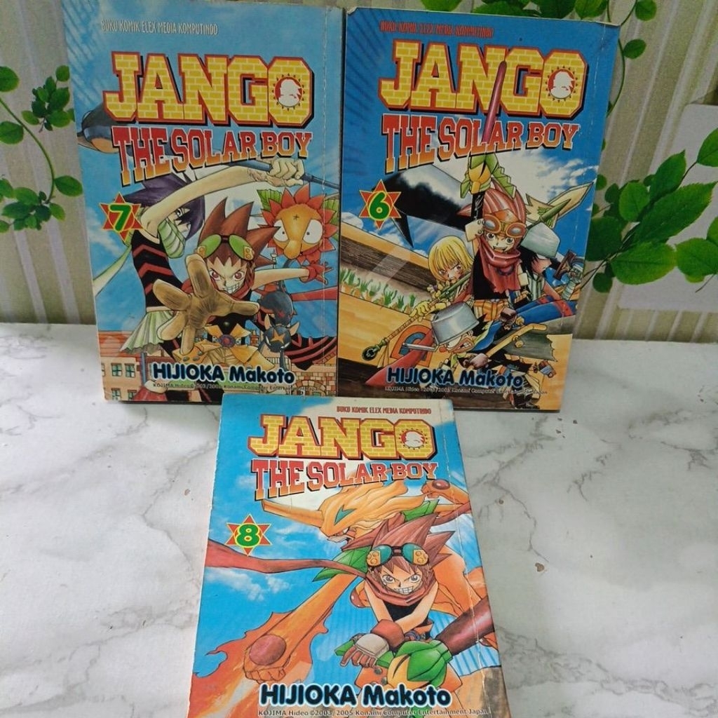 Komik Jango The Solar Boy Cabutan Original