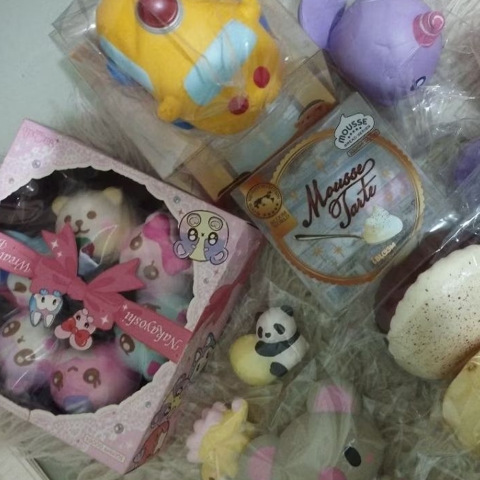 CLARITYCHARM PRELOVED [RARE] SQUISHY IBLOOM, SANRIO, CAFE D N