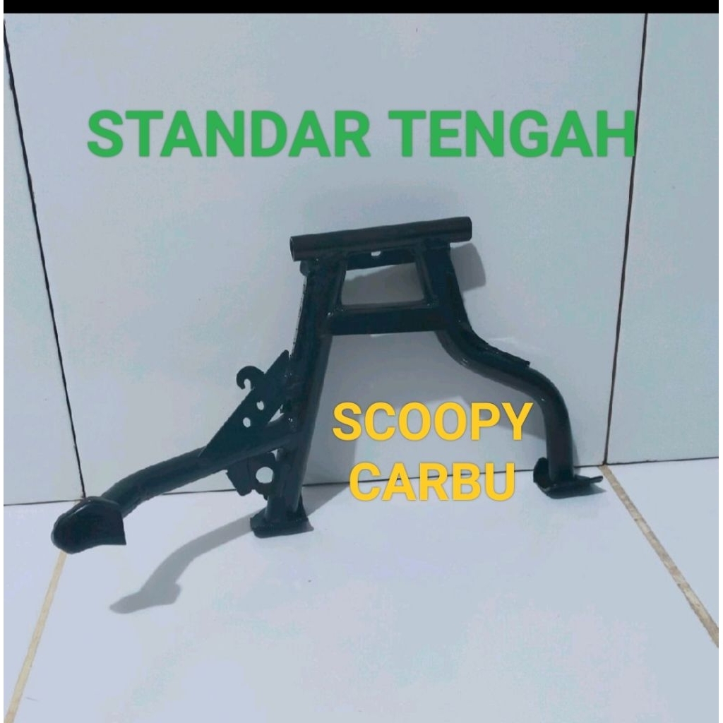 standar tengah/standar dua SCOOPY CARBU