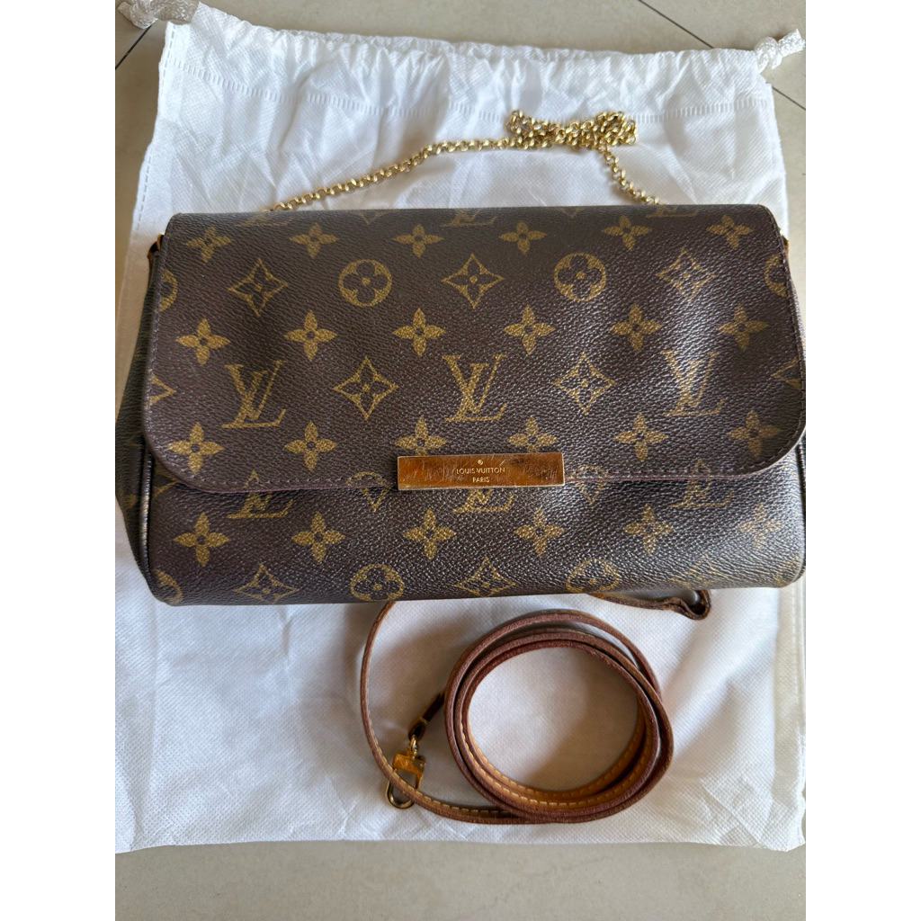 LV FAVORITE MONOGRAM ORI 100% SIZE MM 24cm