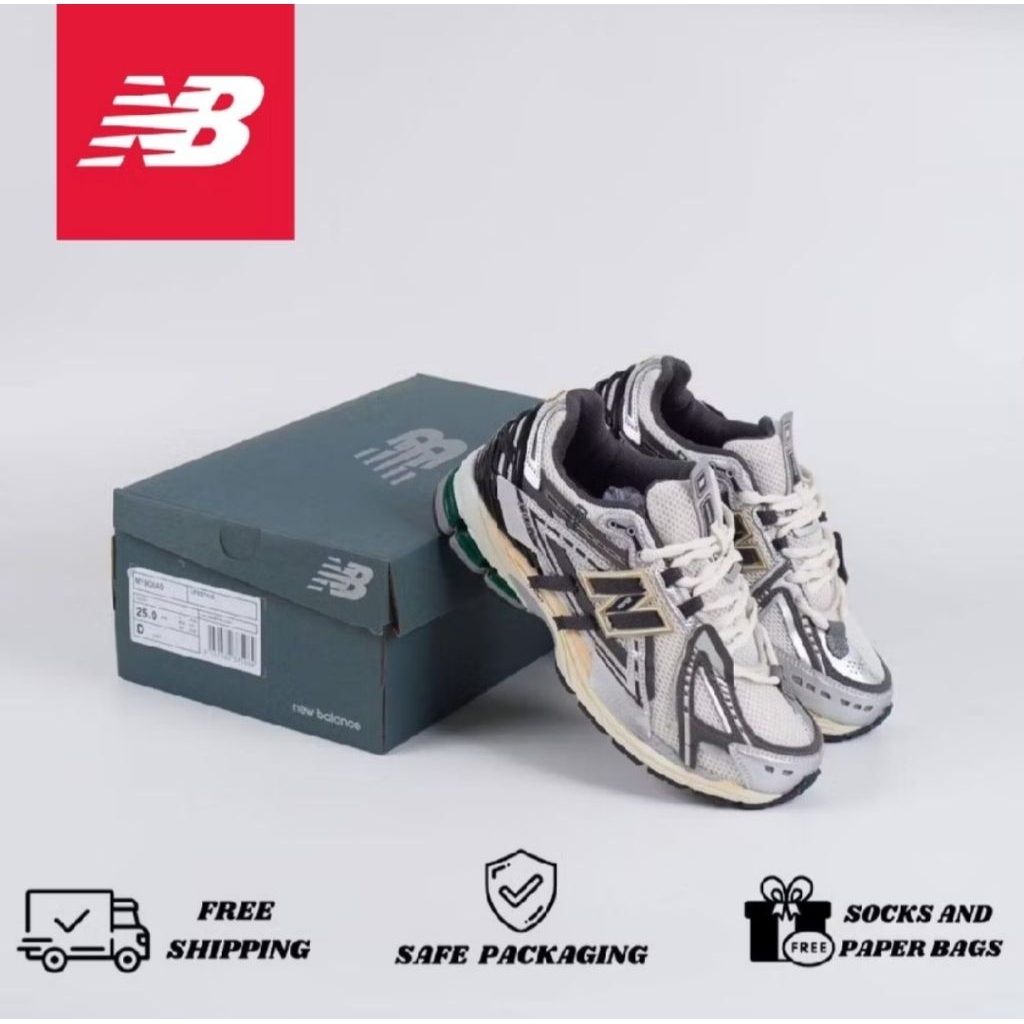 Sepatu New Balance 1906D Black Original Pria Wanita NB 1906D Premium Sneakers Import