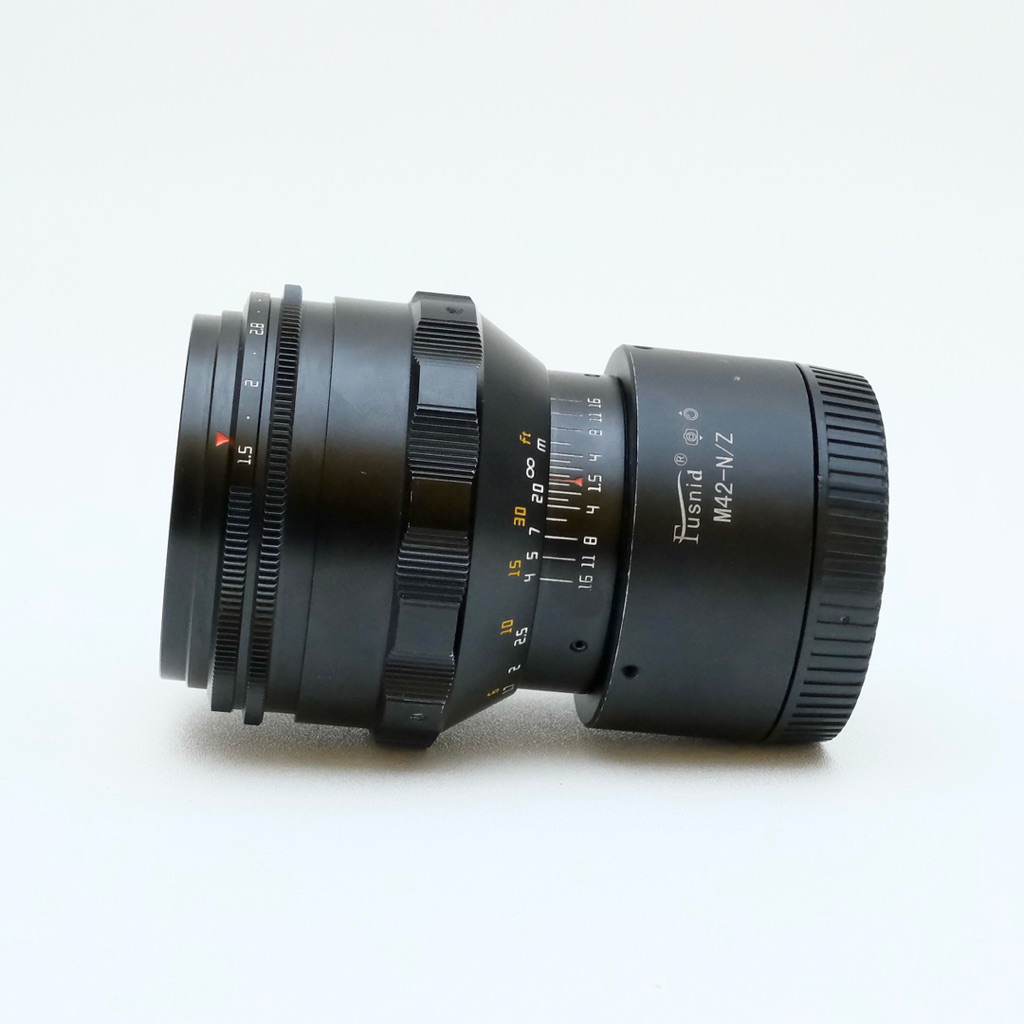 Lensa TTartisan 75mm f1.5 + Adapter M42 to Nikon Z Mount bekas second - Z5 Z6 Z7 Z50