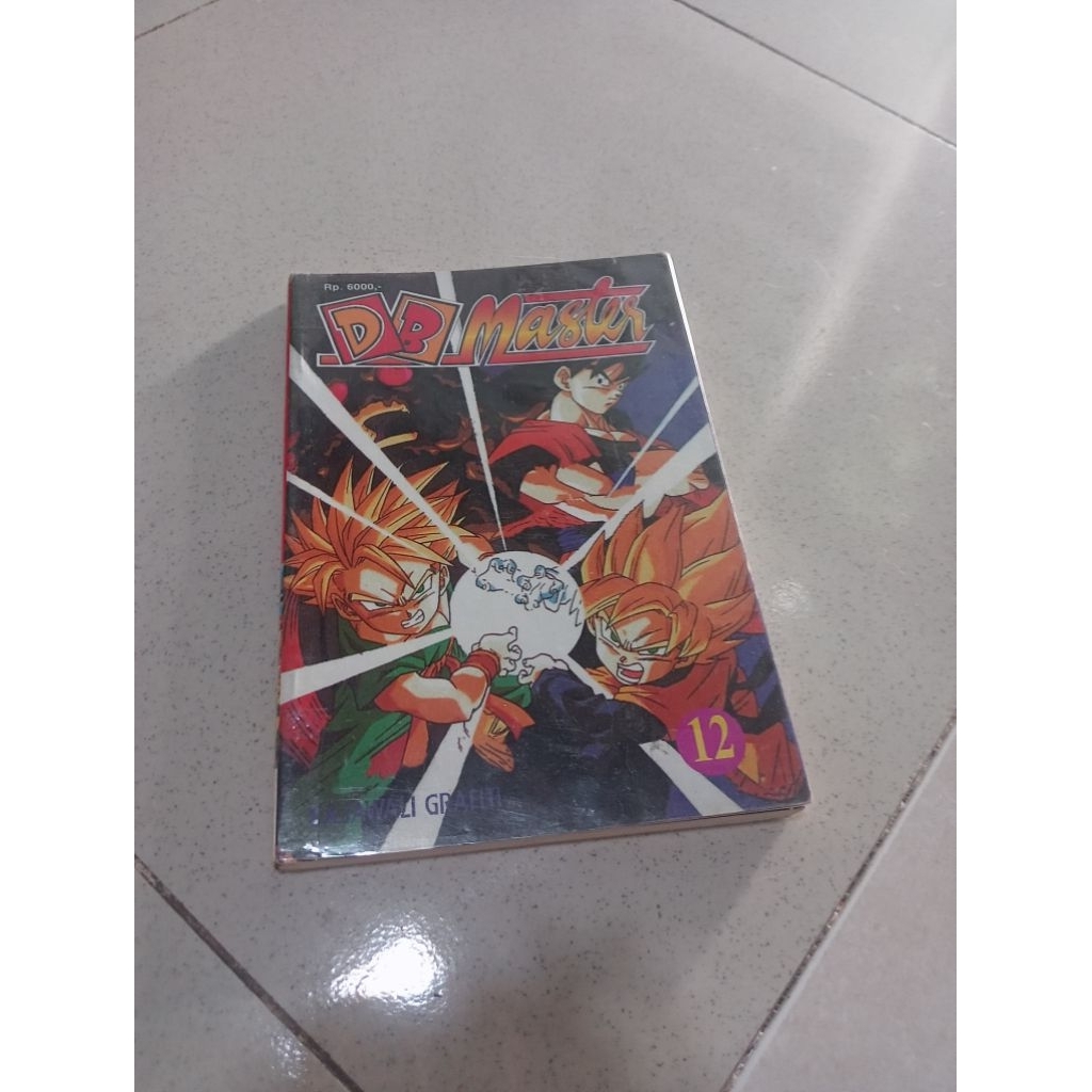 komik dragon ball master 12