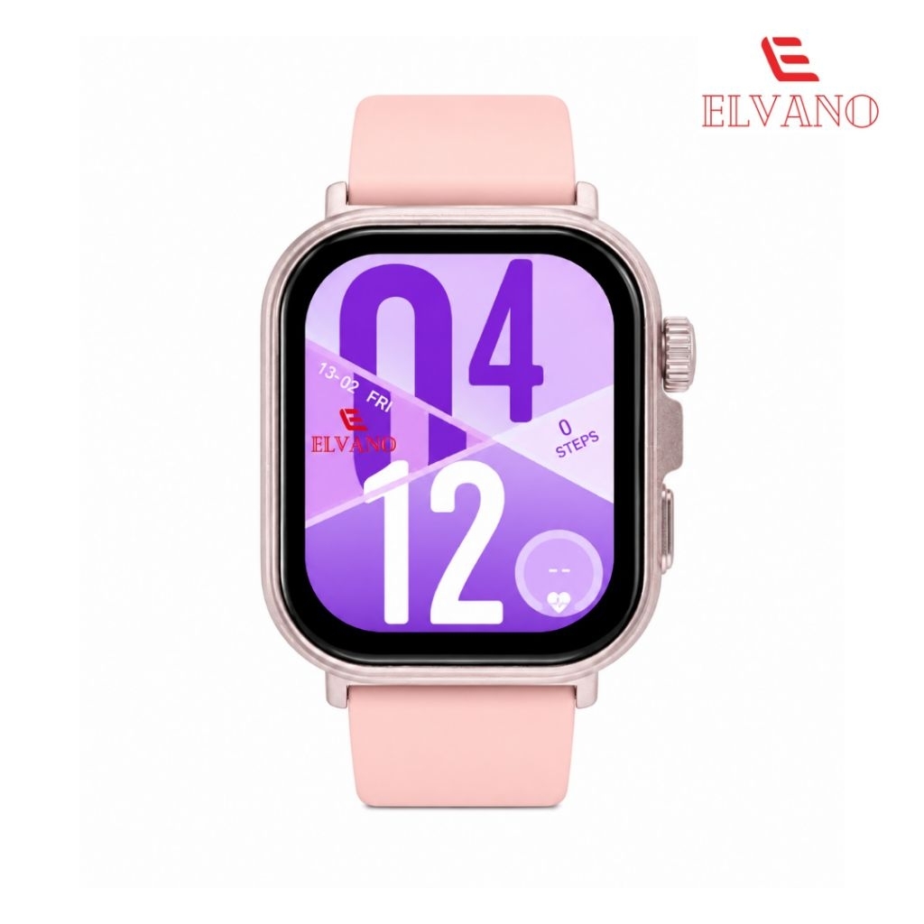 Jam Tangan Smartwatch ELVANO SW01 Pink