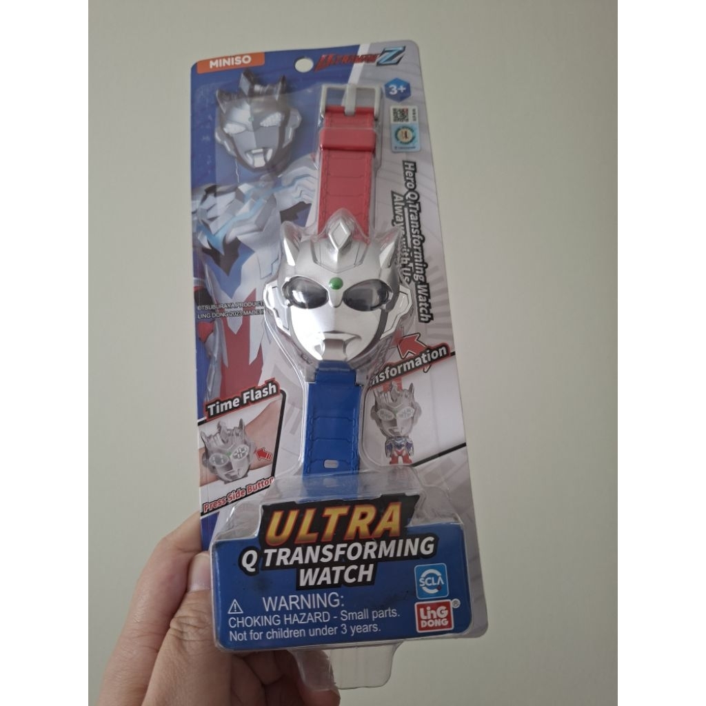 jam tangan 3D ultraman jam kepala ultraman slap bracelet ultraman spinner ultraman mainan squishy ul