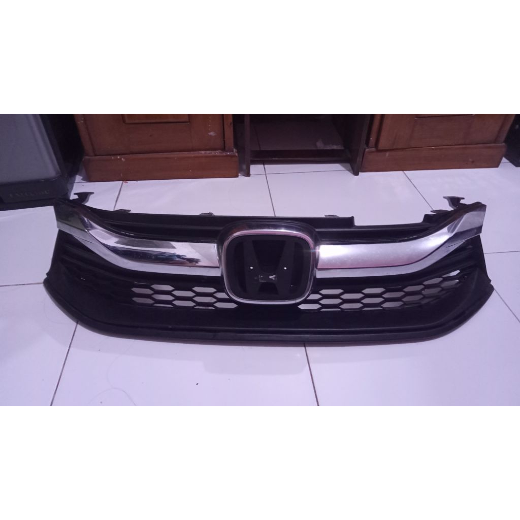 grill honda new brio satya 2018