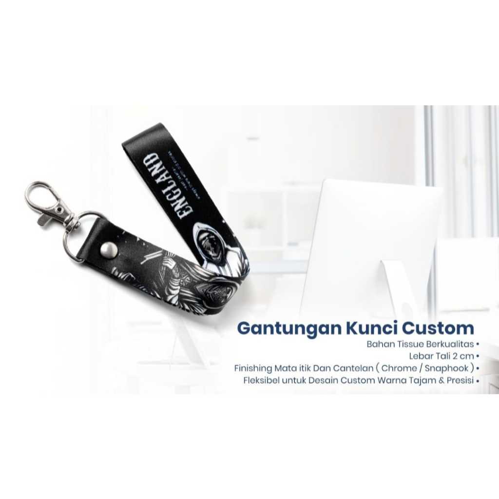 GANTUNGAN KUNCI CANTELAN CHROME