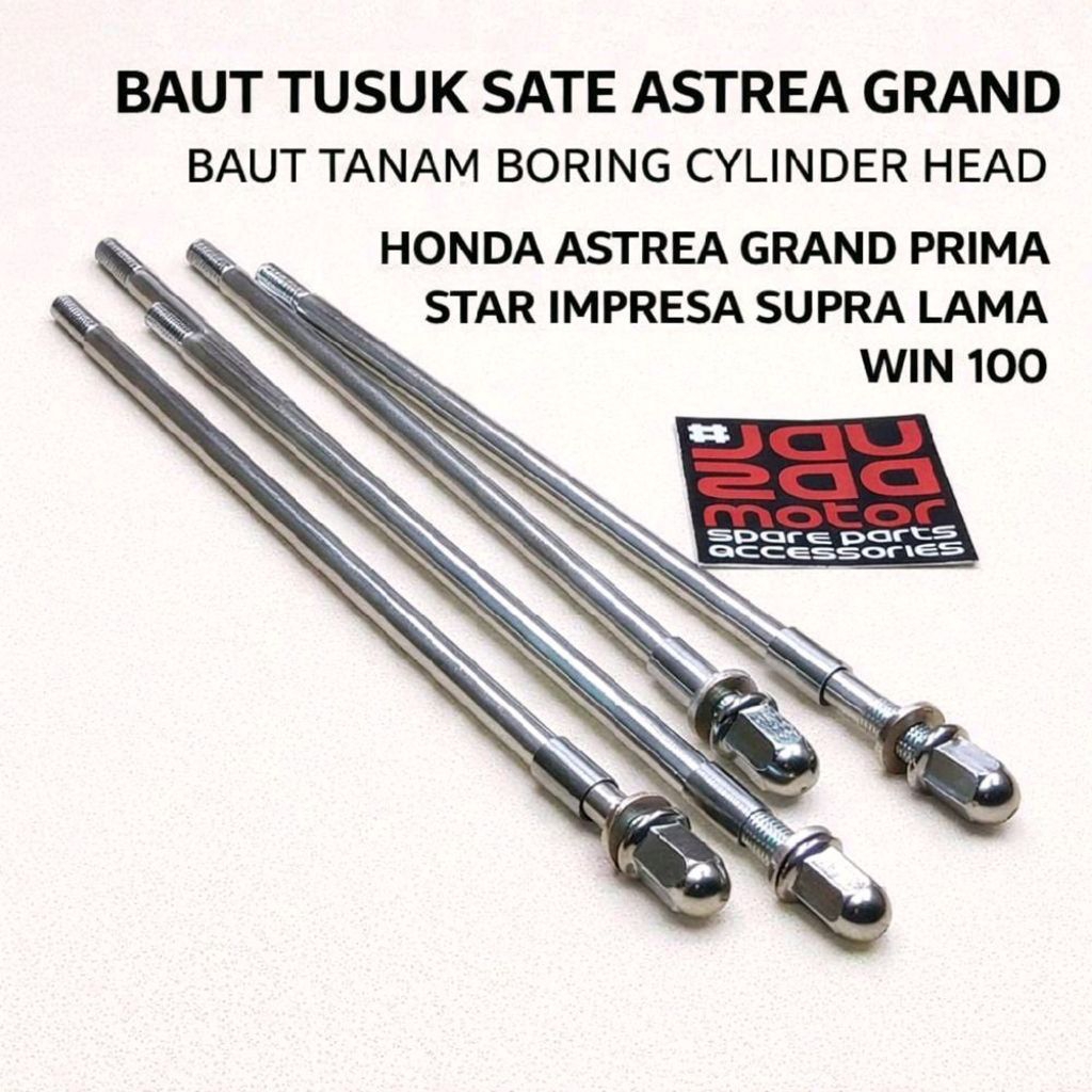 Baut tanam plus mur ring head honda grand prima legenda impresa supra fit lama supra x lama win 100