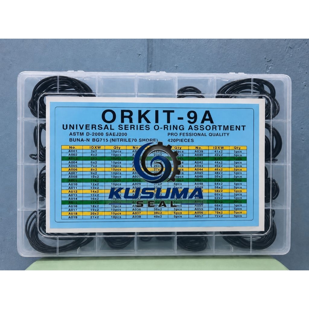 ORING KIT BOX 9A (ORIGINAL) UNIVERSAL SERIES O-RING ASSORTMENT