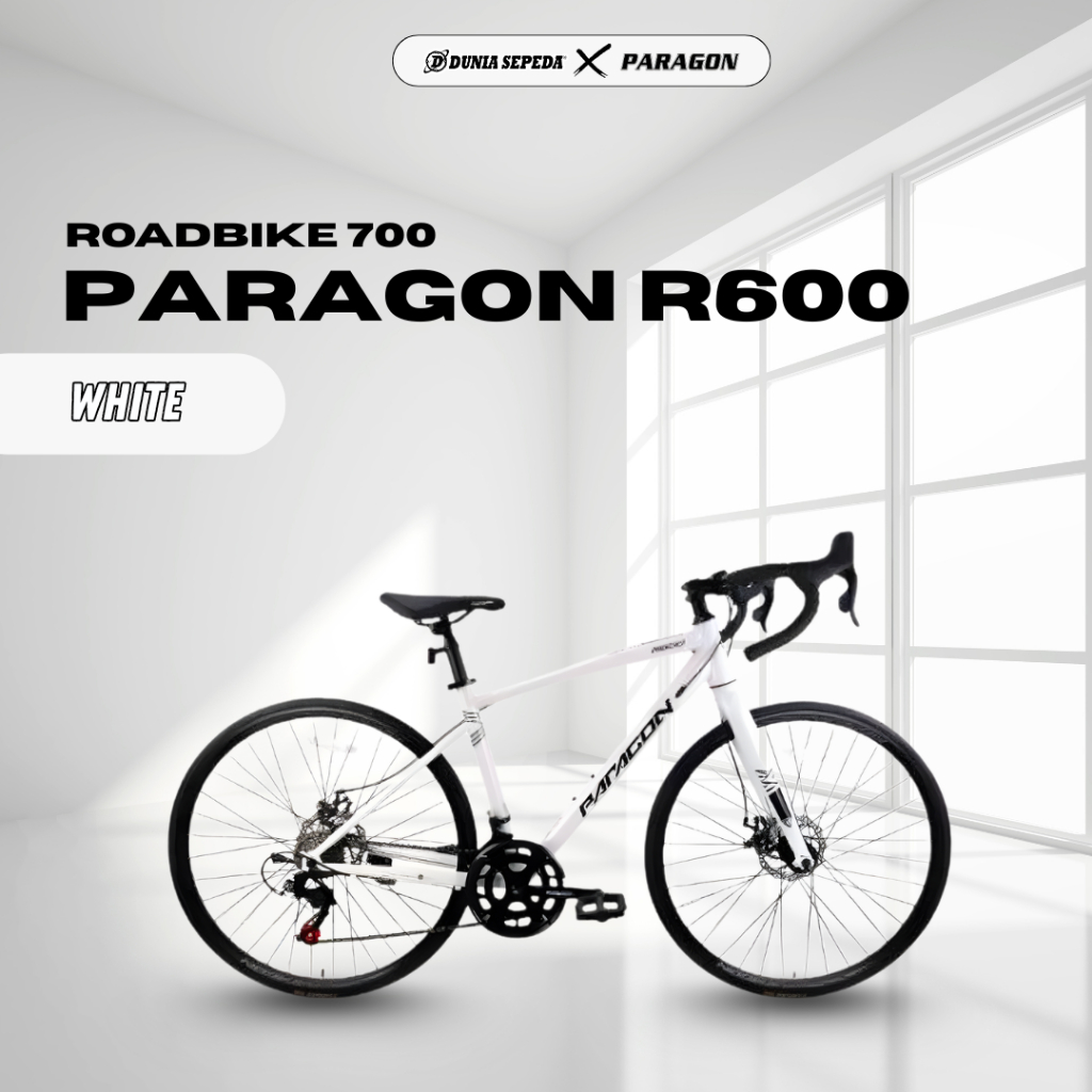 SEPEDA BALAP PARAGON R600 ROADBIKE 16 SPEED - SEPEDA BALAP ROADBIKE PARAGON R600 BRIFTER