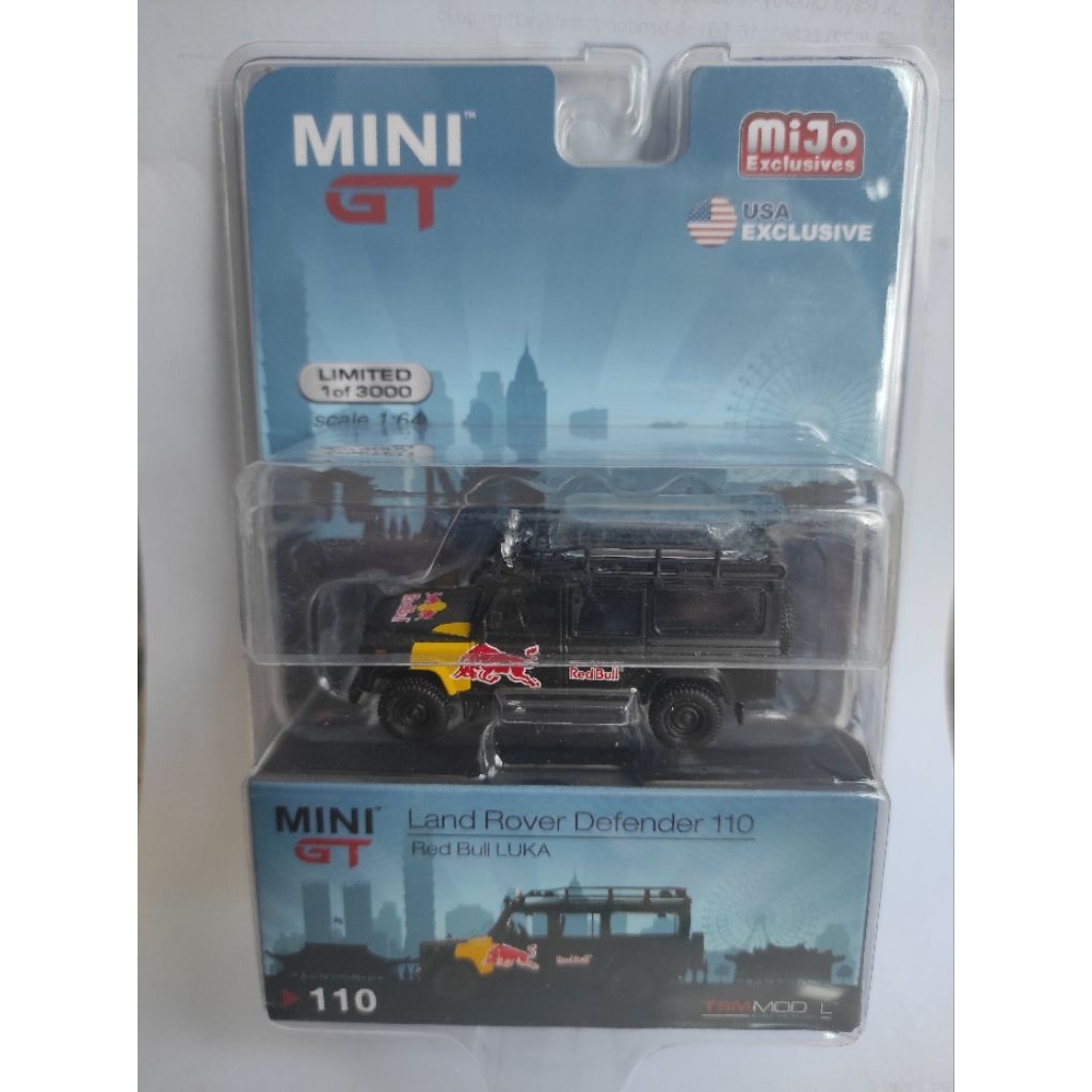 MiniGT Land Rover Redbull Blister