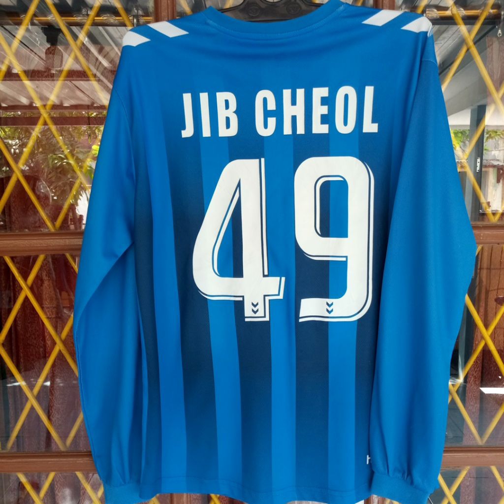 Ulsan Hyundai Home Jersey Player Issue Long Sleeve by Hummel - K-League 1 2019