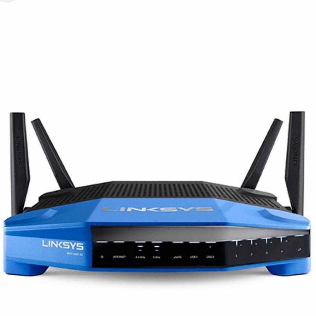 Linksys wrt 1900AC dual band gigabit wifi router new