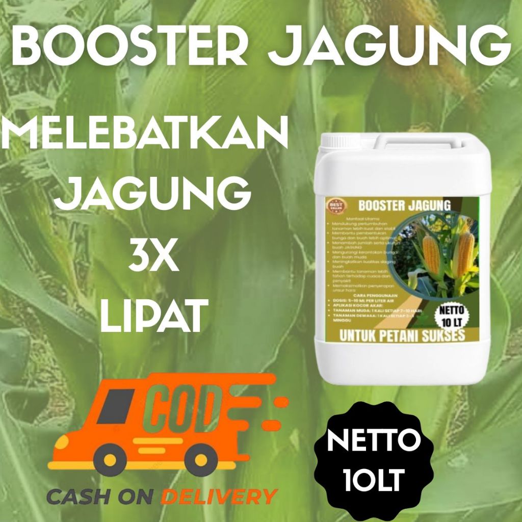 Pupuk Jagung 10 LT Masa Pertumbuhan / Pupuk Jagung Pembesar Buah / Pupuk Pembesar Jagung / Pupuk Boo