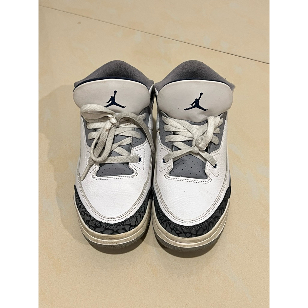 Preloved Air Jordan 3 Retro Midnight Navy Kids / Anak