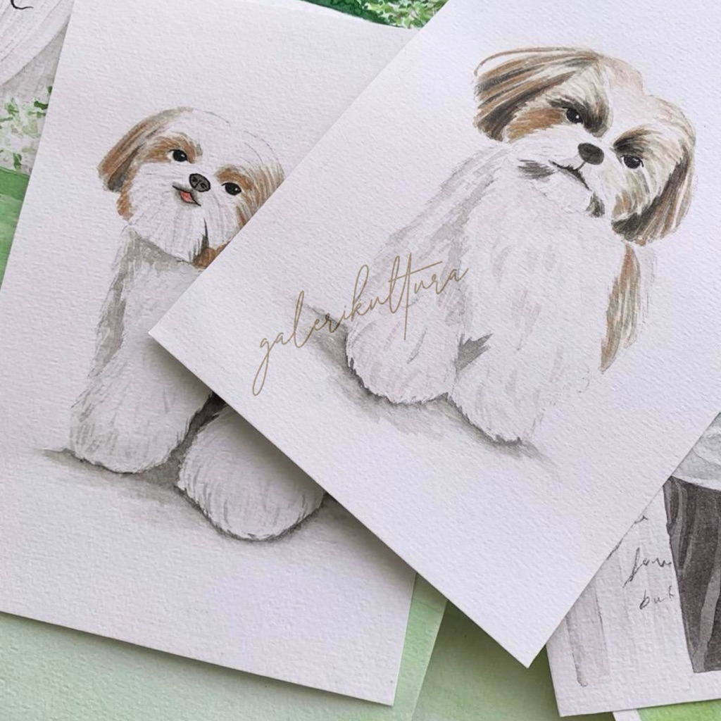 Watercolor Art Commission | Special Occasion, Pets, Wedding, Graduation, Anniversary
