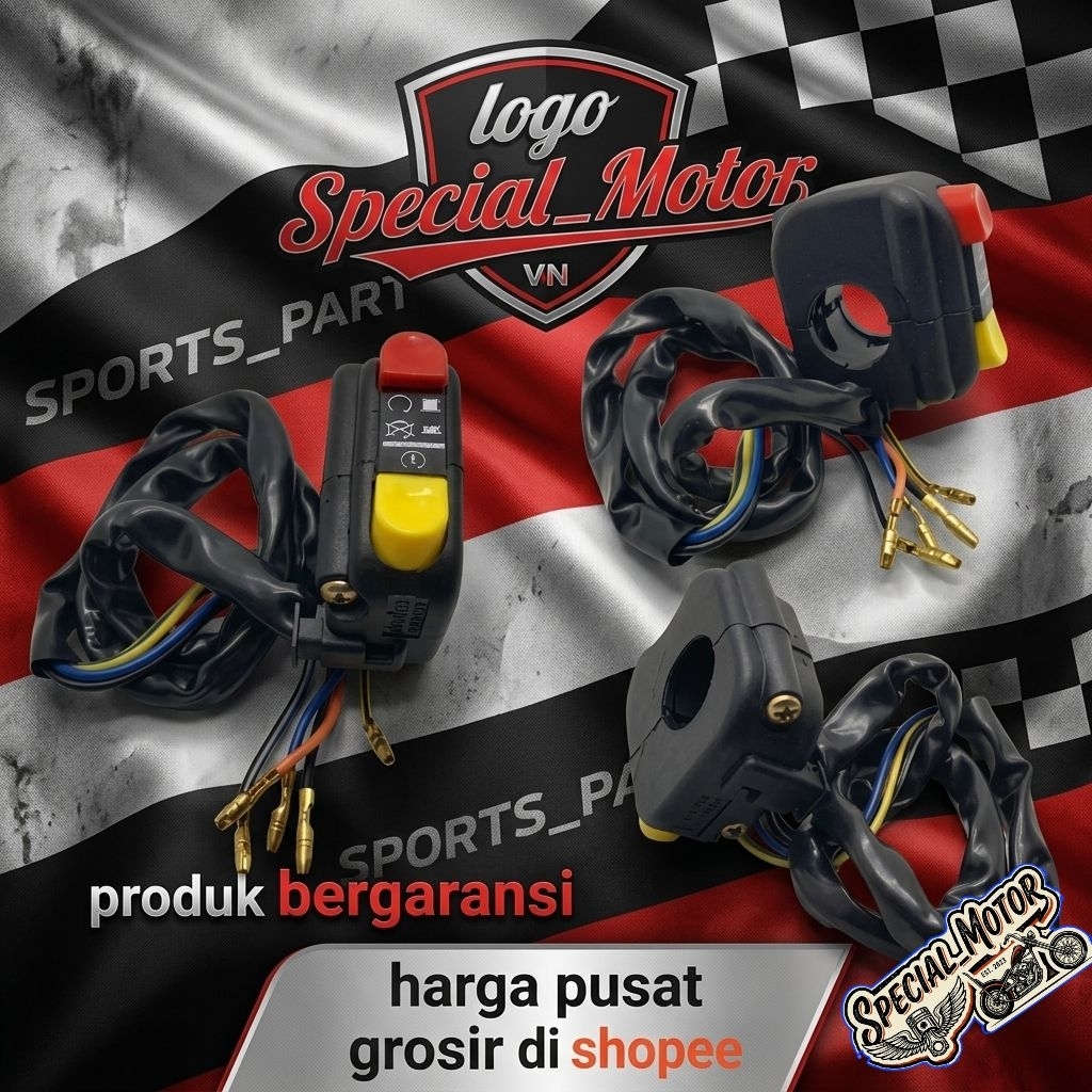 saklar on off stater motor custom universal semua motor