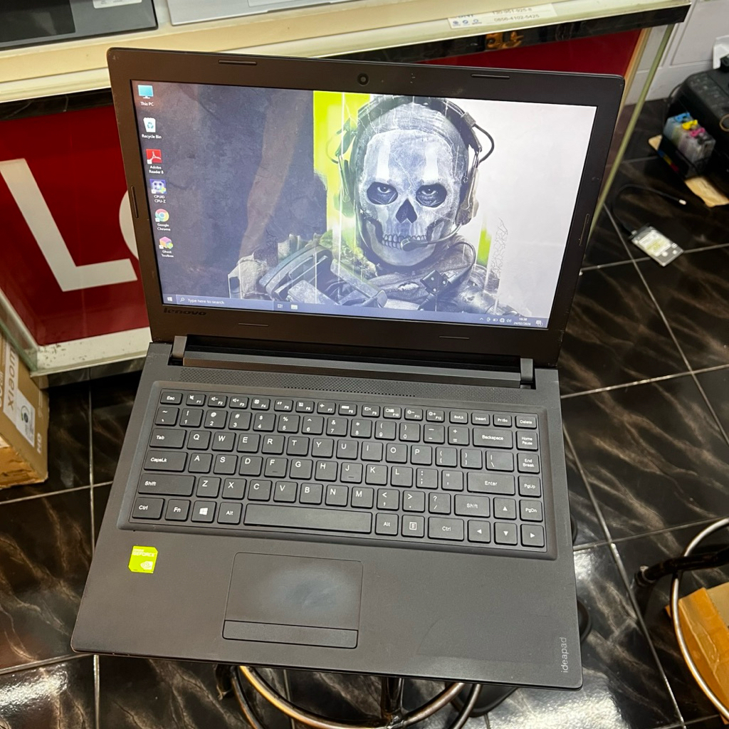 Laptop Lenovo Vga nvidia core i3 gaming tipis kuliah sekolah