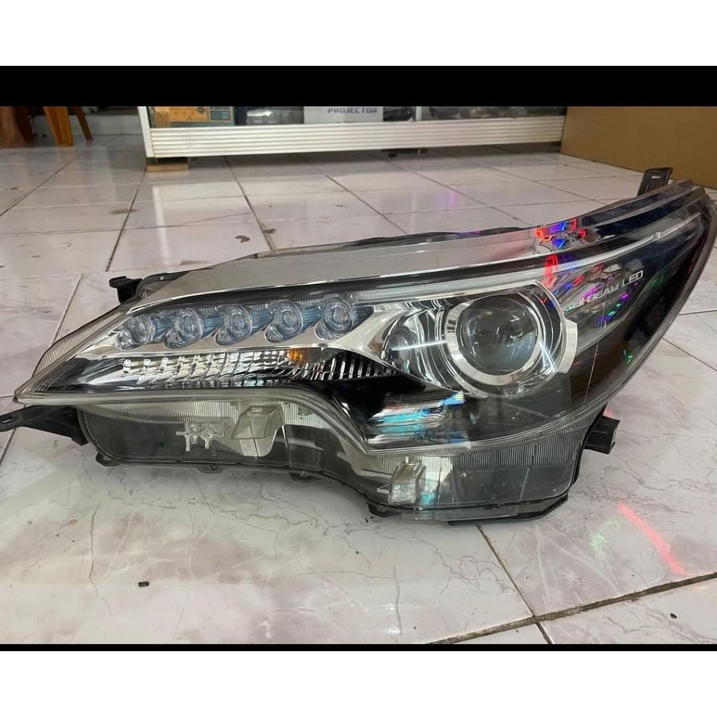 Headlamp lampu depan fortuner VRZ led projie original