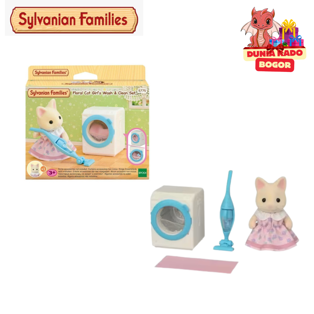 The Sylvanian Families - Mainan Koleksi Floral Cat