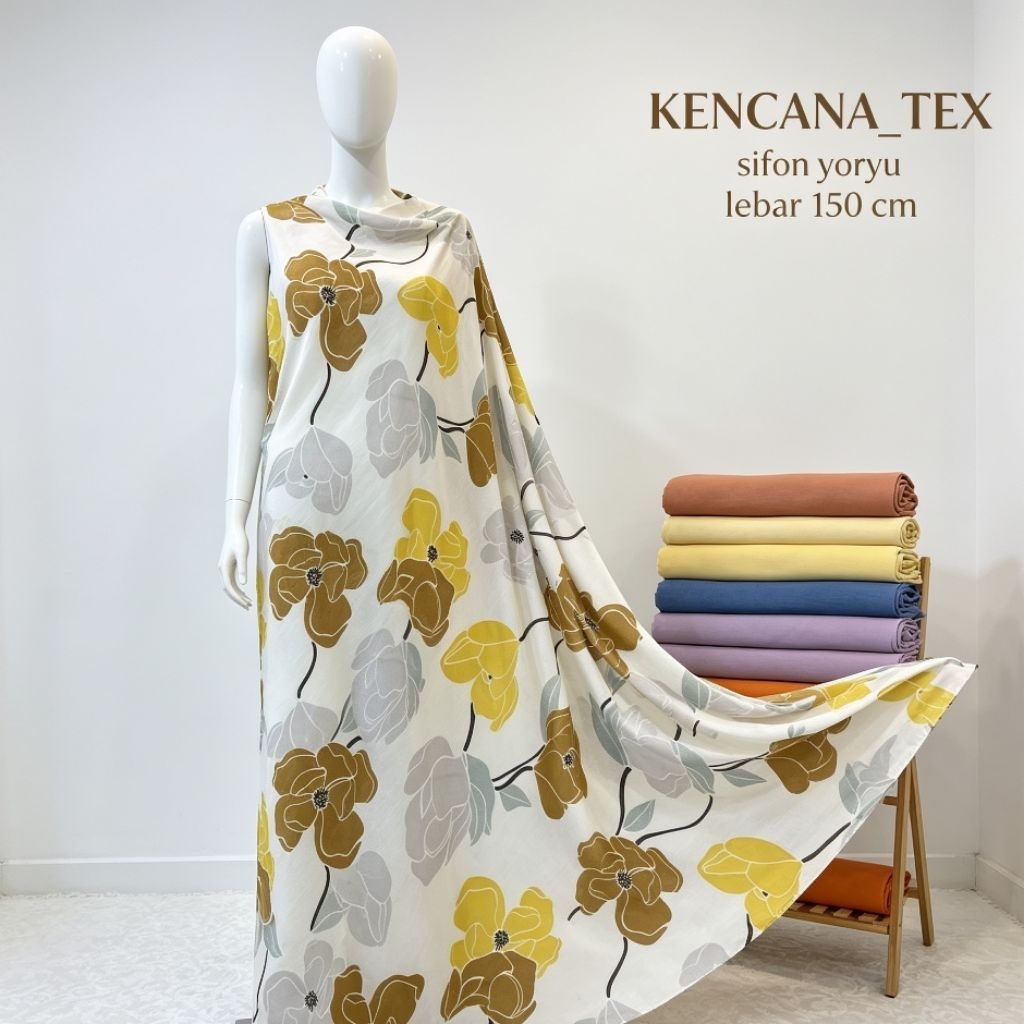 kain sifon motif - kain sifon yoryu - kain sifon yoryu motif premium - kain sifon yoryu