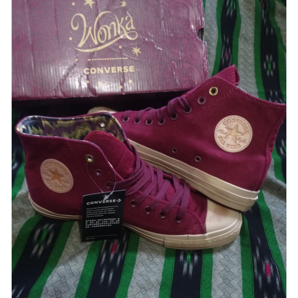 Converse X Wonka Chuck Taylor size 43