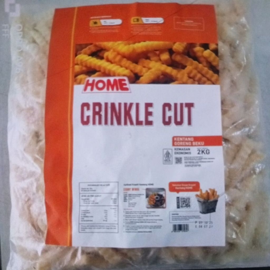 Kentang Crinkle Cut