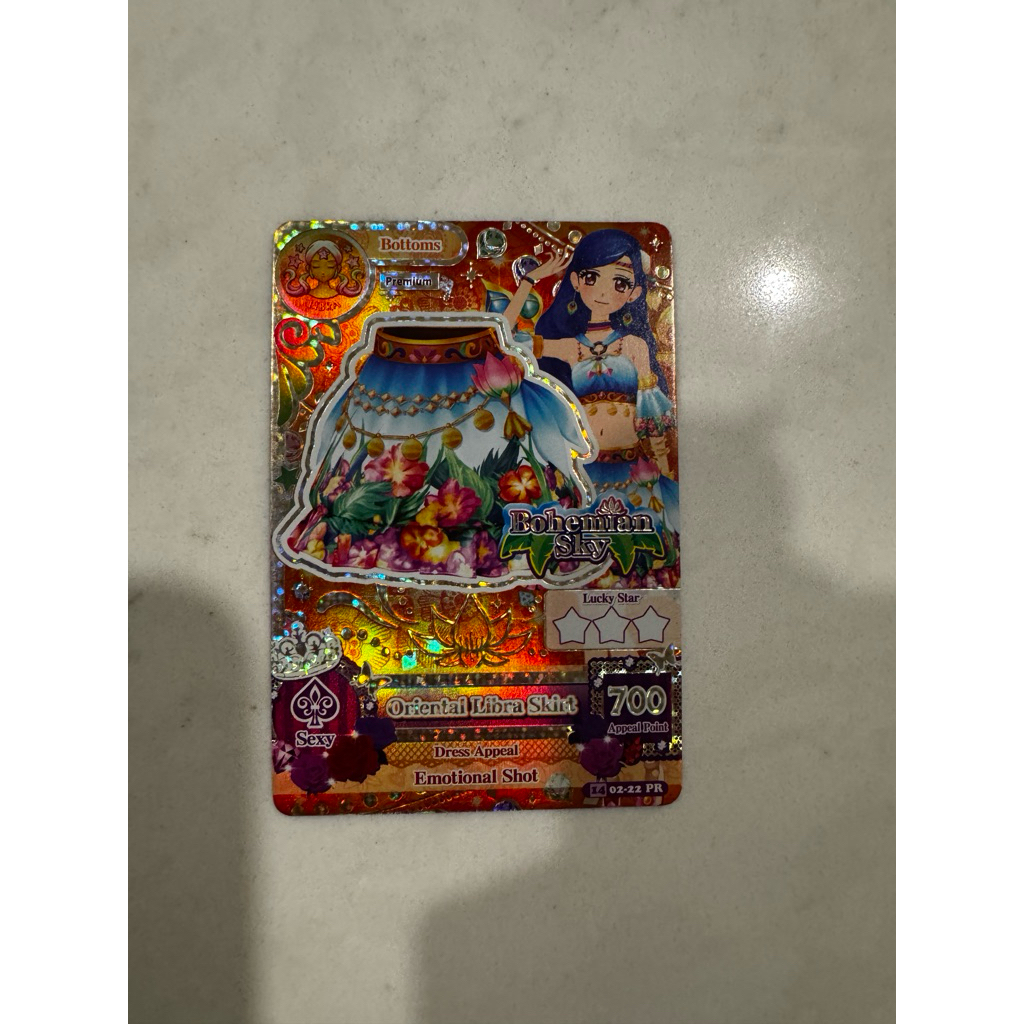 kartu aikatsu oriental libra skirt