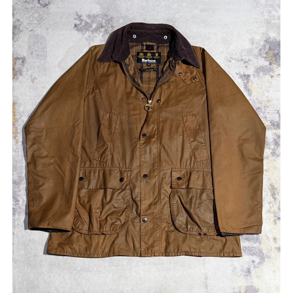 BARBOUR BEDALE SL BARK BROWN WAX JACKET