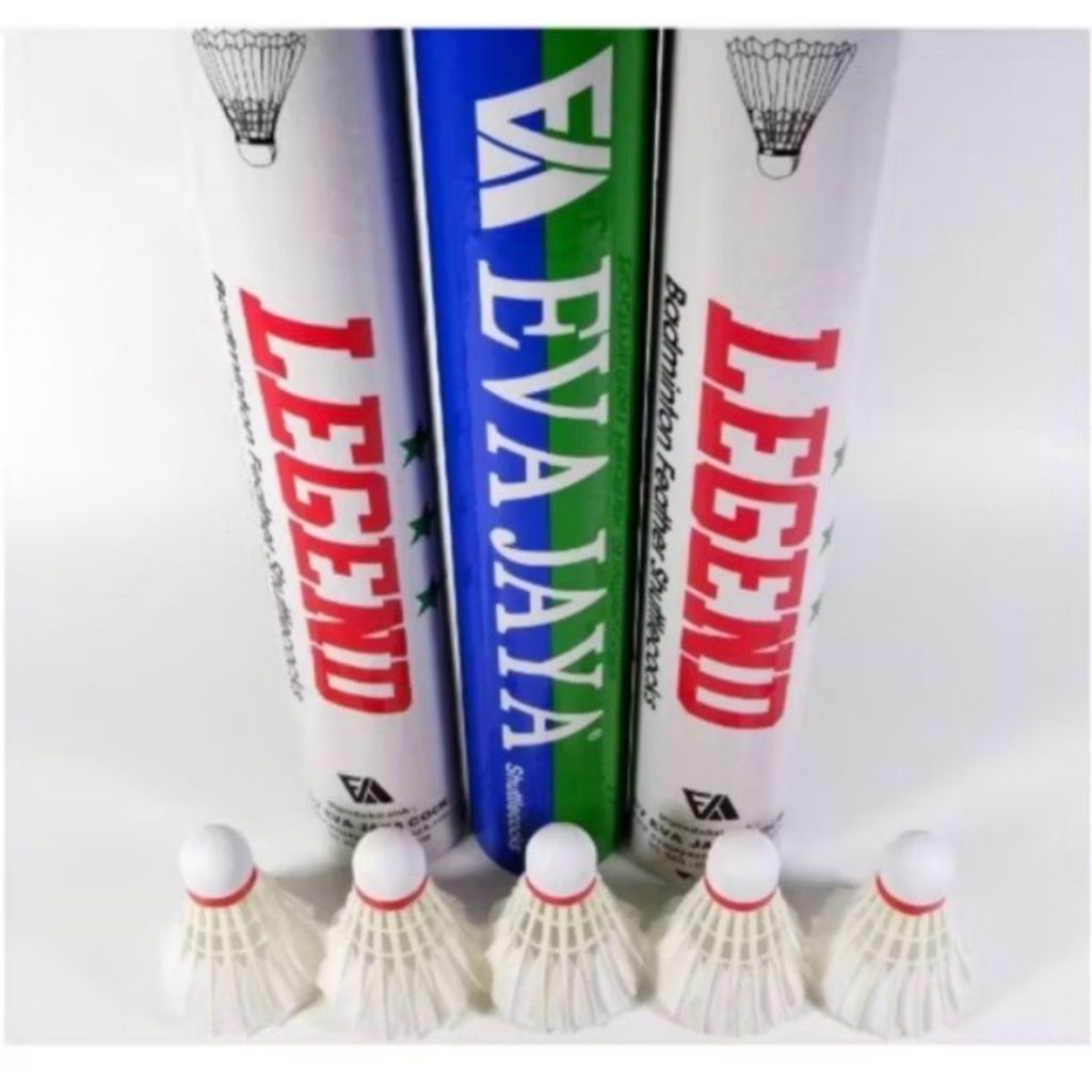 KOK BULUTANGKIS BADMINTON EVA JAYA LEGEND 1 SLOP ISI 12 PCS