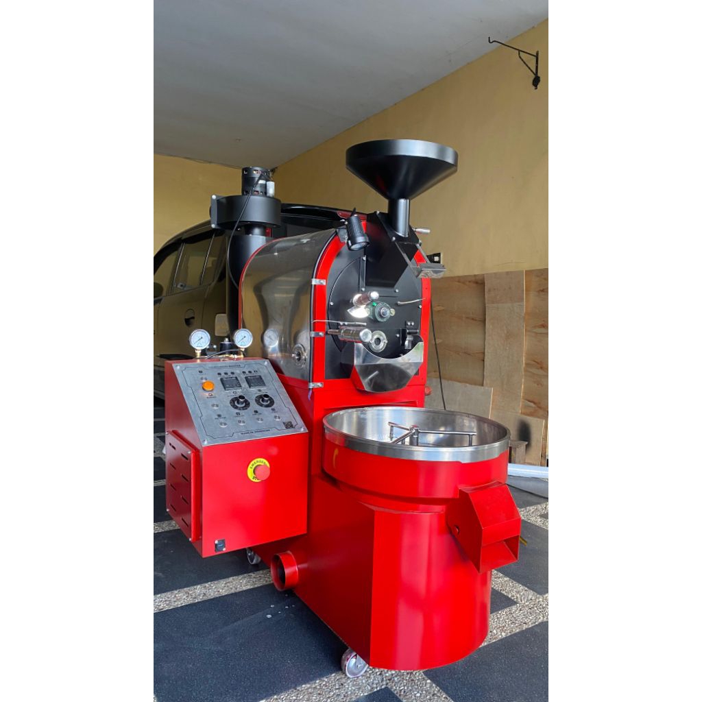 mesin roasting kopi 3kg/batch (full spesifikasi)