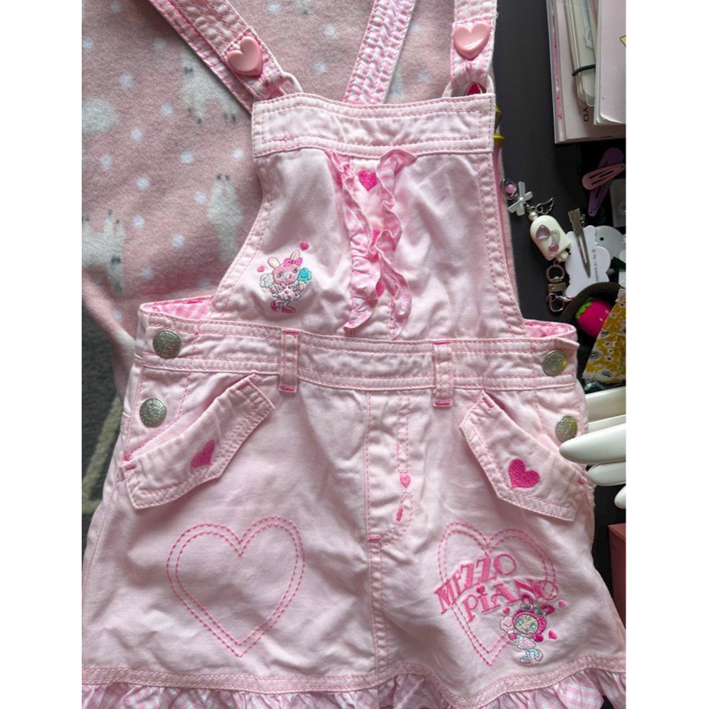 mezzo piano overalls cute core Jojifuku