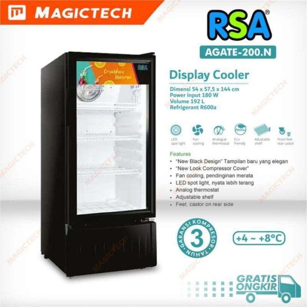 showcase RSA agate 200