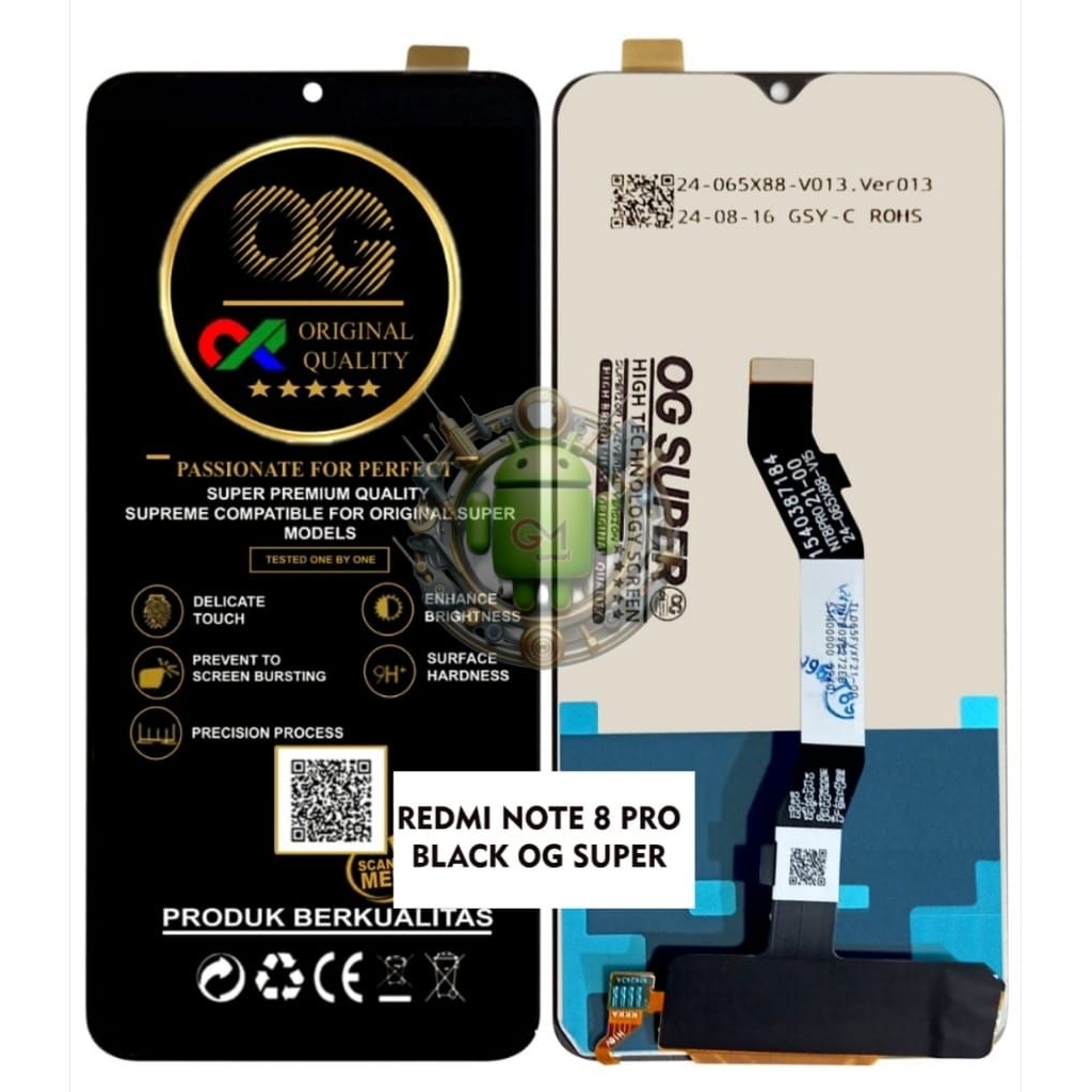 LCD REDMI NOTE 8 PRO/LCD TOUCHSCREEN REDMI NOTE 8 PRO FULLSET ORIGINAL