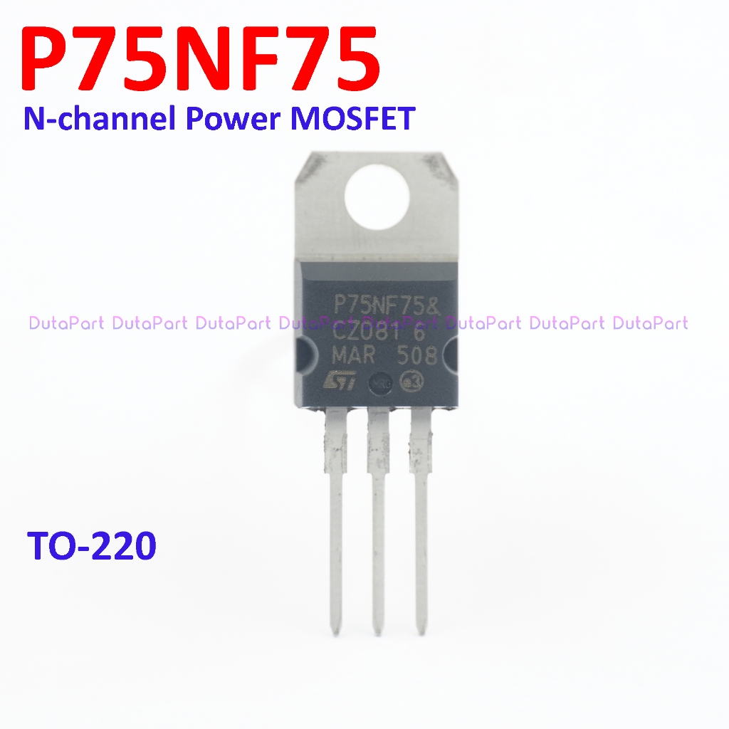P75NF75 P75N75 N CHANNEL POWER MOSFET TO-220 P 75N75 75NF75