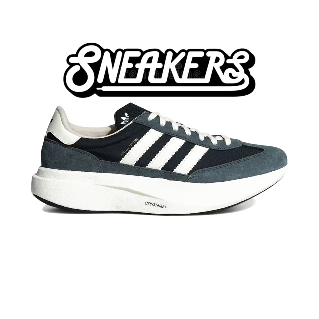 Adidas Sl 72 Pro Black Off White Grey Sneakers Pria Casual