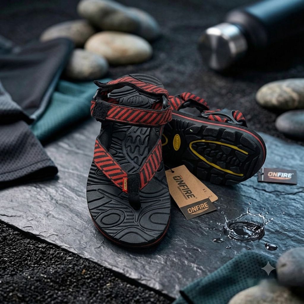 SANDAL GUNUNG PRIA SANDAL JEPIT PRIA SANDAL DISTRO ONFIRE ORIGINAL