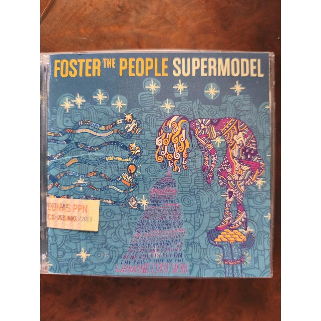 CD Musik Original FOSTER THE PEOPLE Supermodel
