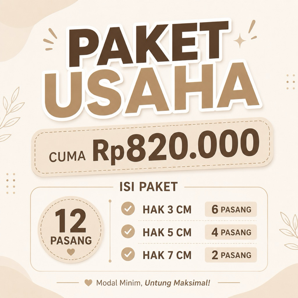 Paket Usaha Sandal | Sandal Asugie | Sandal Wanita | Sandal Karet