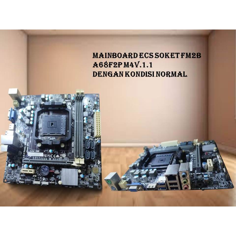 MAINBOARD ECS A68F2P-M4V