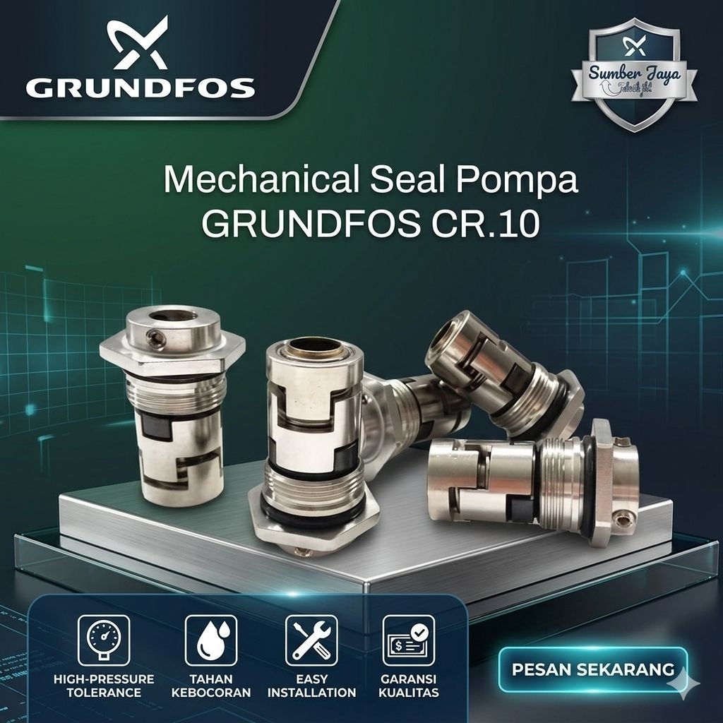 Mechanical Seal GRUNDFOS CR.10 HQQE Seal Shaft Grundfos CR