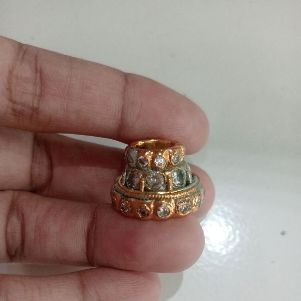 mendak keris susun sepuhan emas