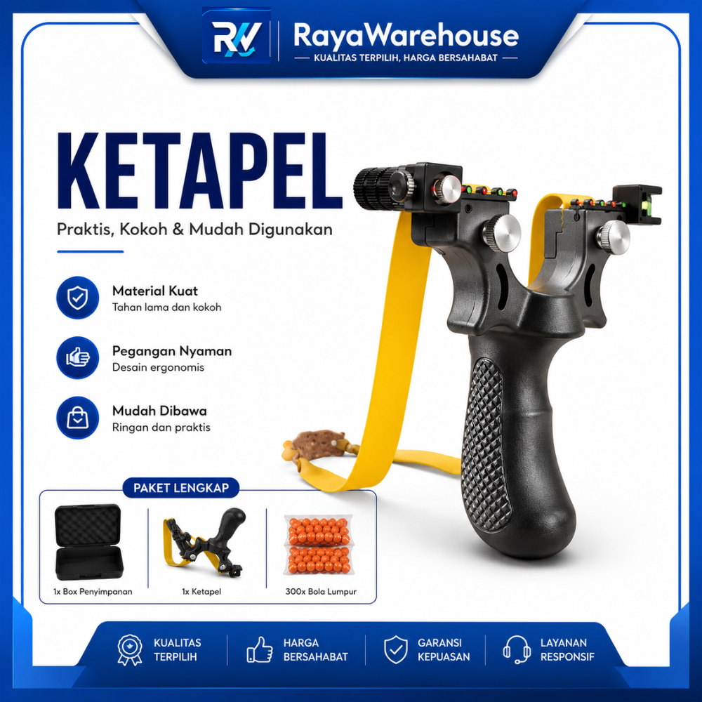 Ketapel Berburu Aluminium Ketapel slingshot Ketapel Besi