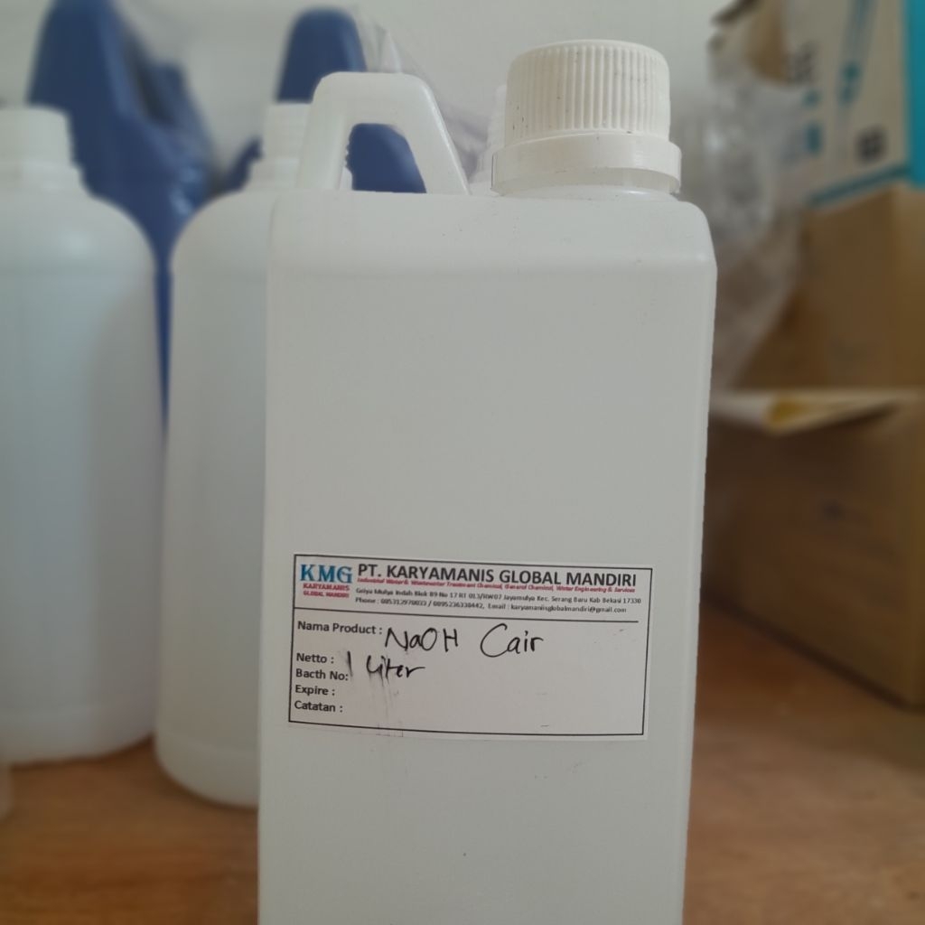 NaOH Cair /Natrium Hidroksida kemasan 1 Liter