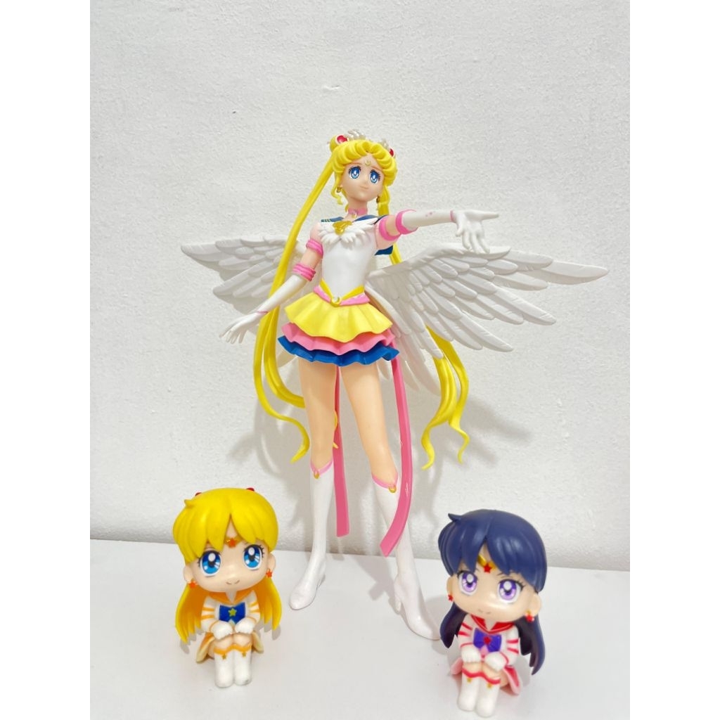 sailor moon sailor venus sailor mars SET FIGURE