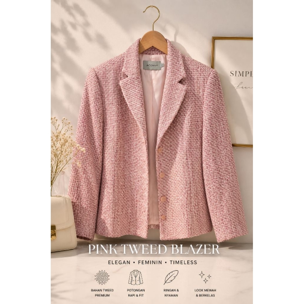 Blazer Wanita Accent